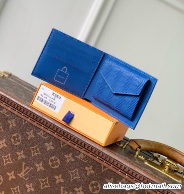 Stylish Discount Louis Vuitton Portefeuille Marco Wallet in Orange Calfskin Leather M2A448 2026