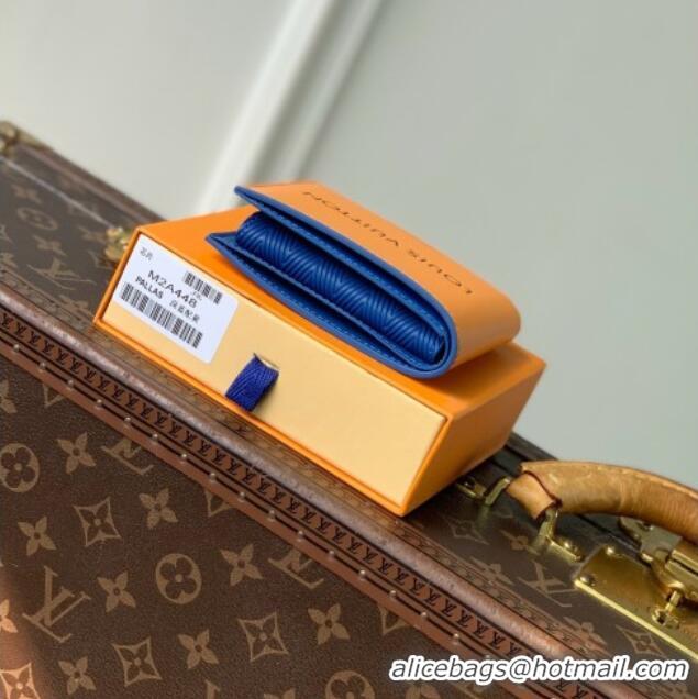 Stylish Discount Louis Vuitton Portefeuille Marco Wallet in Orange Calfskin Leather M2A448 2026