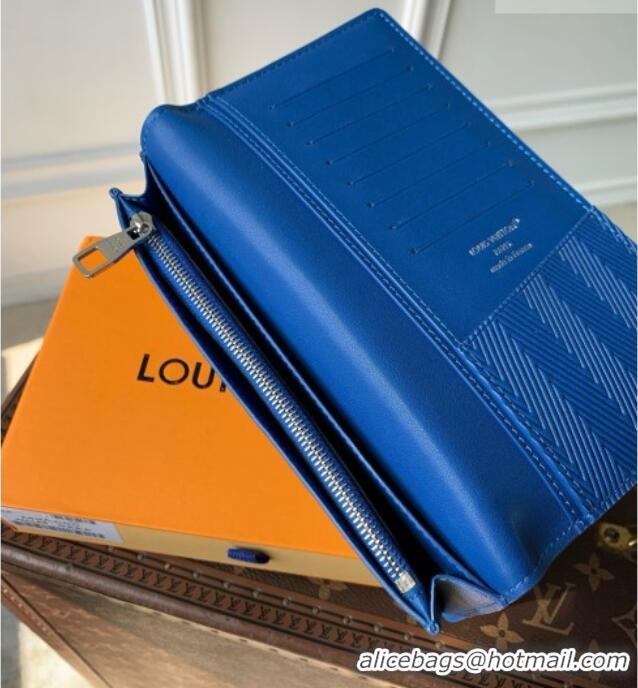 Top Grade Louis Vuitton LV Brazza Wallet in Orange Calfskin Leather M2A555 2026