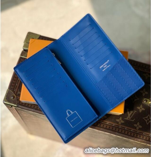 Top Grade Louis Vuitton LV Brazza Wallet in Orange Calfskin Leather M2A555 2026