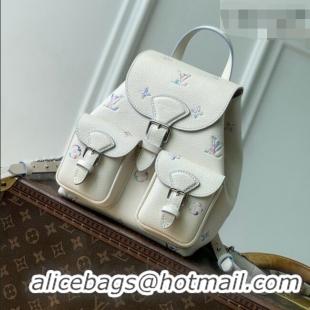 Good Taste Louis Vuitton Backup Backpack in Link Quartz Embossed Cowhide Leather M2A375 2026