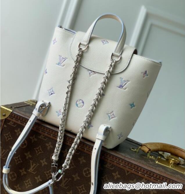Good Taste Louis Vuitton Backup Backpack in Link Quartz Embossed Cowhide Leather M2A375 2026