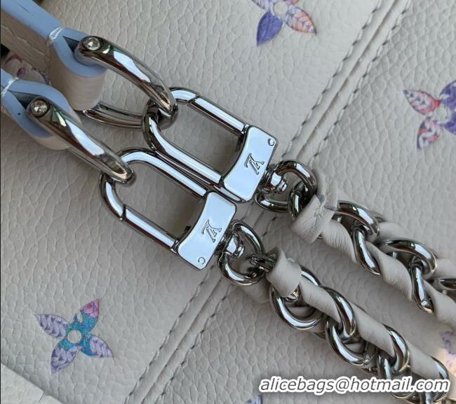 Good Taste Louis Vuitton Backup Backpack in Link Quartz Embossed Cowhide Leather M2A375 2026