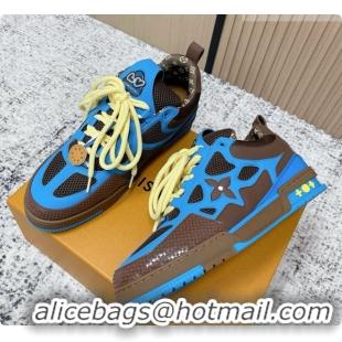 Unique Style Louis Vuitton LV Skate Sneaker in Beige Mix of Materials LV073071 Blue 2026