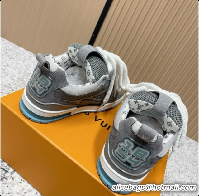 Buy Luxury Louis Vuitton LV Skate Sneaker in Beige Mix of Materials LV073072 Grey 2026