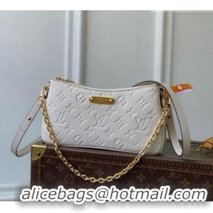 Promotional Louis Vuitton Pochette Liv in Crème Monogram Empreinte Embossed Grained Cowhide Leather M3A838 2026
