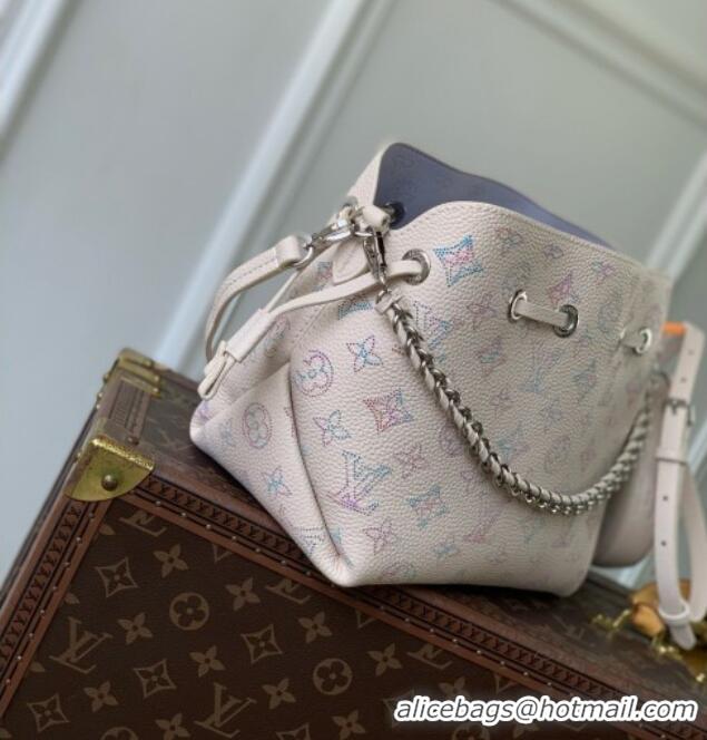 Low Cost Louis Vuitton Bella Bag in Link Quartz Perforated Mahina Calfskin Leather M2A168 2026