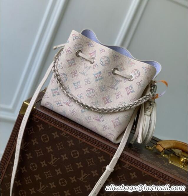 Low Cost Louis Vuitton Bella Bag in Link Quartz Perforated Mahina Calfskin Leather M2A168 2026