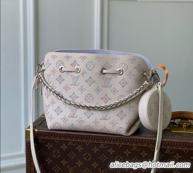 Low Cost Louis Vuitton Bella Bag in Link Quartz Perforated Mahina Calfskin Leather M2A168 2026