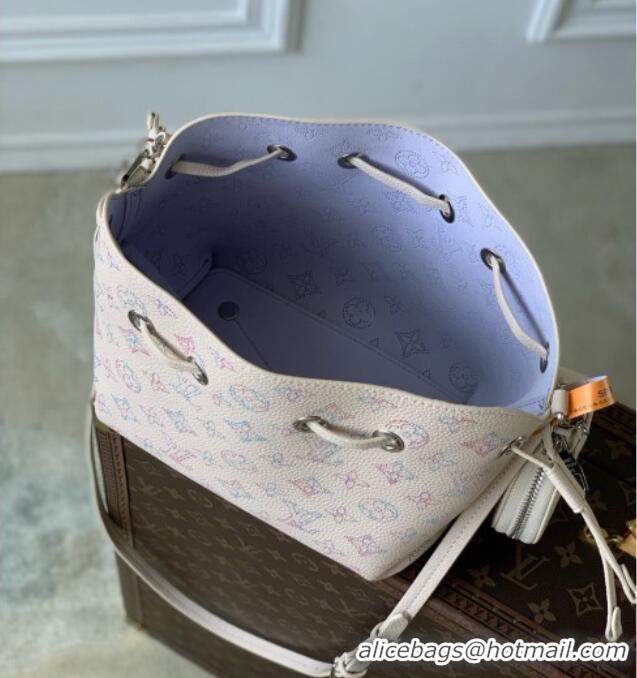 Low Cost Louis Vuitton Bella Bag in Link Quartz Perforated Mahina Calfskin Leather M2A168 2026