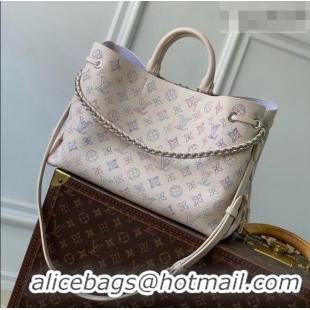 Super Quality Louis Vuitton Bella Tote Bag in Link Quartz Perforated Mahina Calfskin Leather M2A169 2026