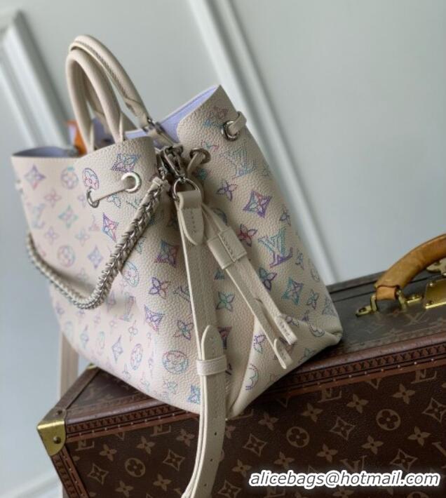 Super Quality Louis Vuitton Bella Tote Bag in Link Quartz Perforated Mahina Calfskin Leather M2A169 2026