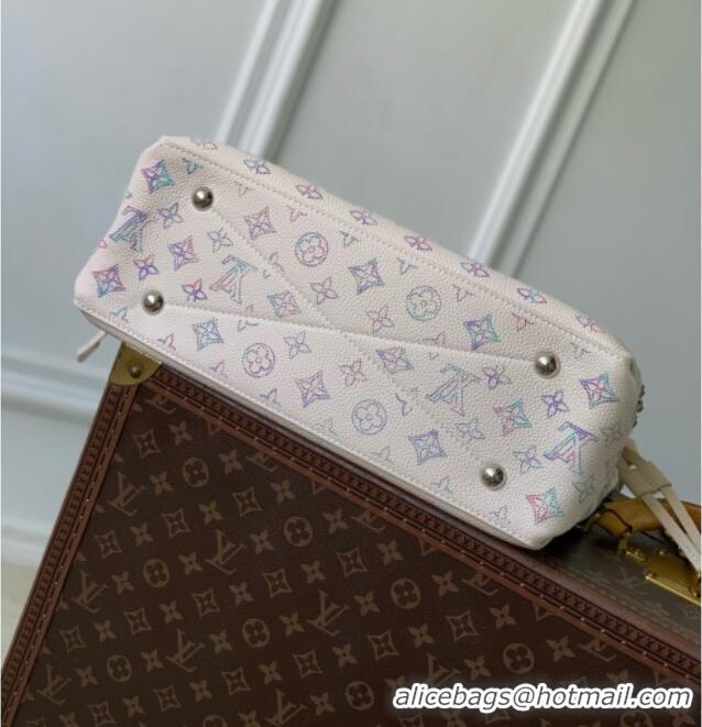 Super Quality Louis Vuitton Bella Tote Bag in Link Quartz Perforated Mahina Calfskin Leather M2A169 2026