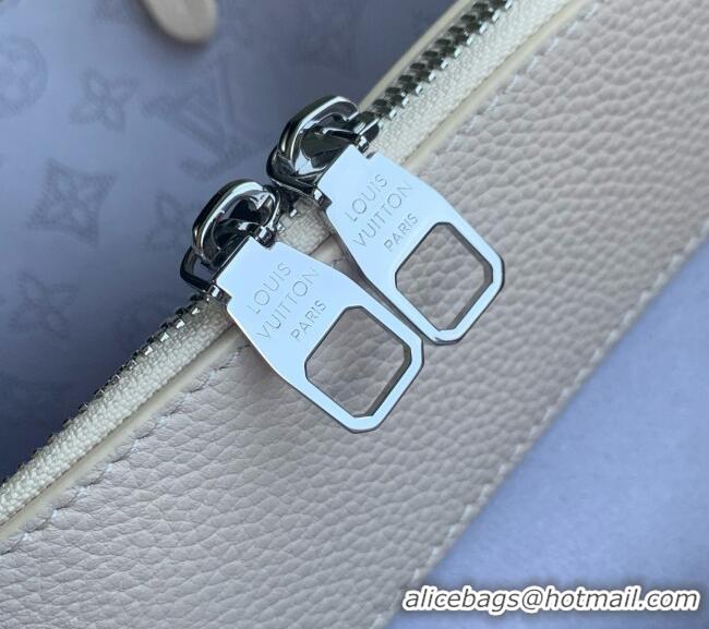 Super Quality Louis Vuitton Bella Tote Bag in Link Quartz Perforated Mahina Calfskin Leather M2A169 2026
