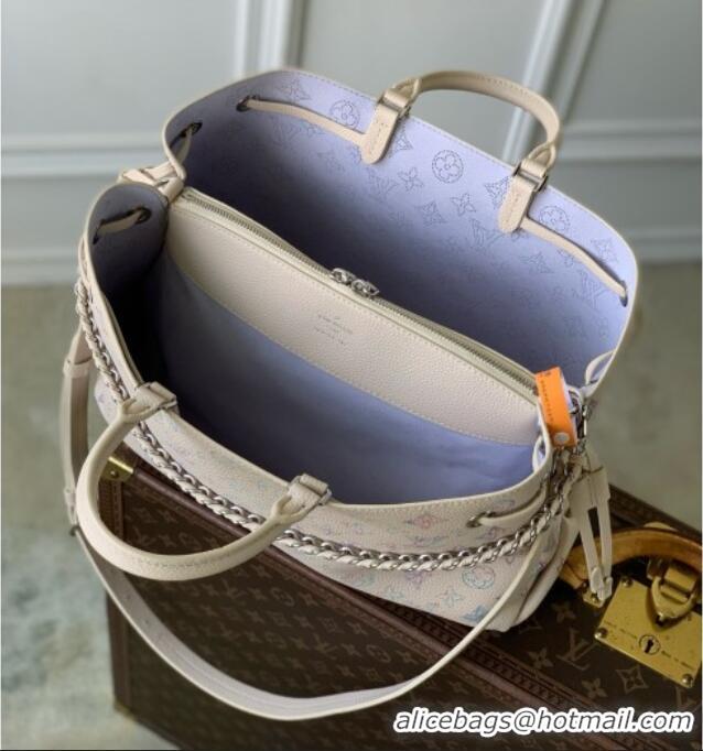 Super Quality Louis Vuitton Bella Tote Bag in Link Quartz Perforated Mahina Calfskin Leather M2A169 2026