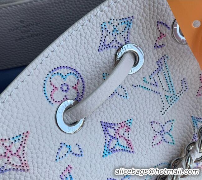 Super Quality Louis Vuitton Bella Tote Bag in Link Quartz Perforated Mahina Calfskin Leather M2A169 2026
