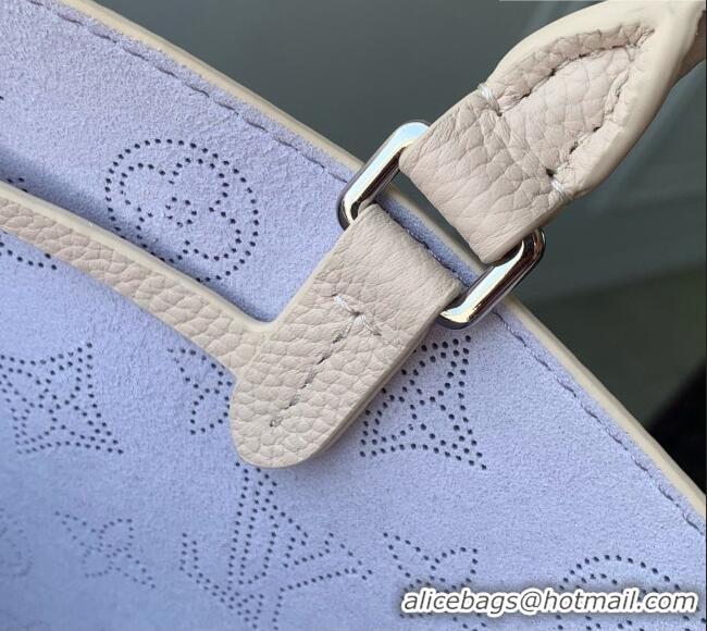Super Quality Louis Vuitton Bella Tote Bag in Link Quartz Perforated Mahina Calfskin Leather M2A169 2026