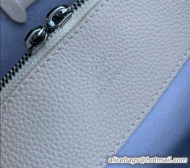 Super Quality Louis Vuitton Bella Tote Bag in Link Quartz Perforated Mahina Calfskin Leather M2A169 2026