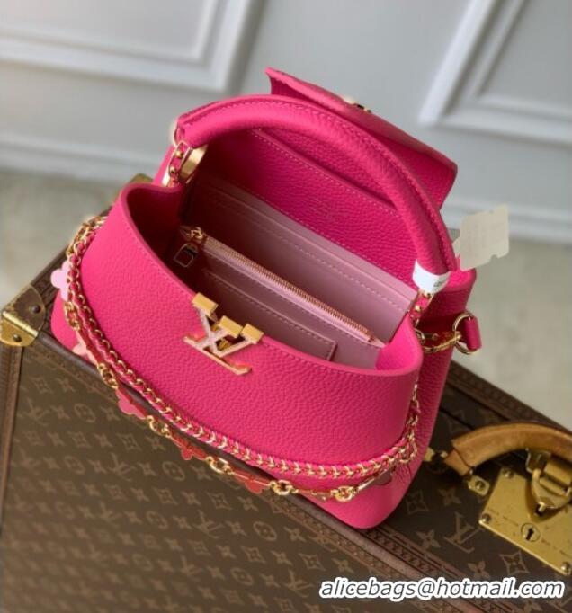 Top Quality Louis Vuitton Capucines BB Bag in Rosy Taurillon leather M29608 2026