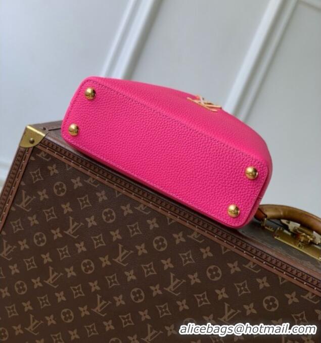 Top Quality Louis Vuitton Capucines BB Bag in Rosy Taurillon leather M29608 2026