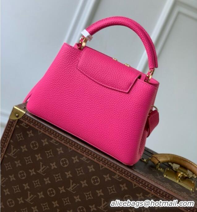 Top Quality Louis Vuitton Capucines BB Bag in Rosy Taurillon leather M29608 2026