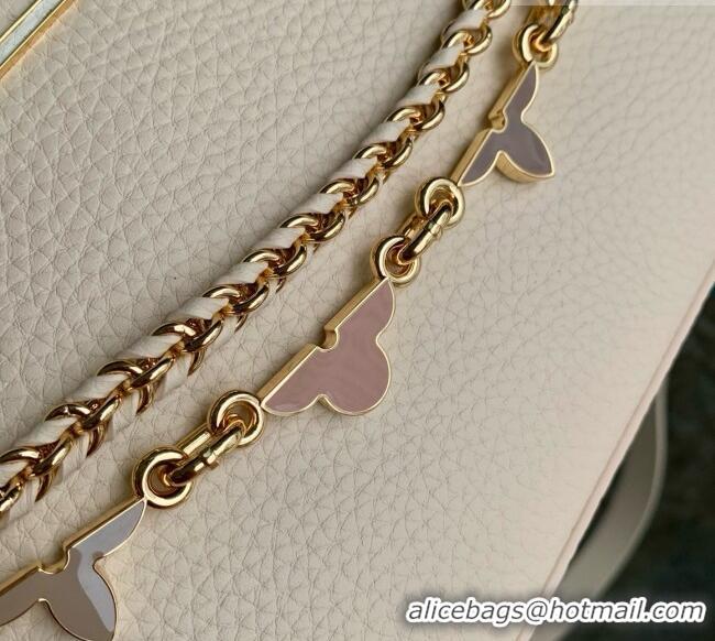 Grade Design Louis Vuitton Capucines East-West Mini Bag in Beige Taurillon leather M29608 2026