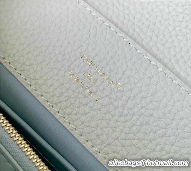 Promotional Louis Vuitton Capucines East-West Mini Bag in White Taurillon leather M29608 2026