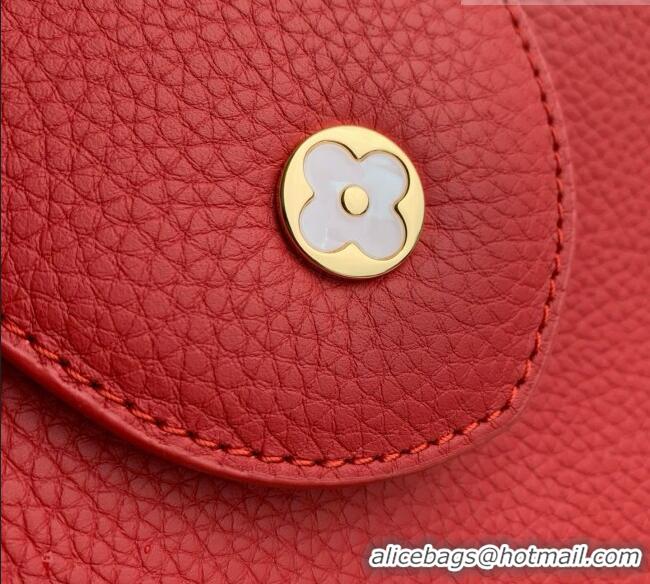 Famous Brand Louis Vuitton Capucines BB Bag in Red Taurillon leather M11341 2026