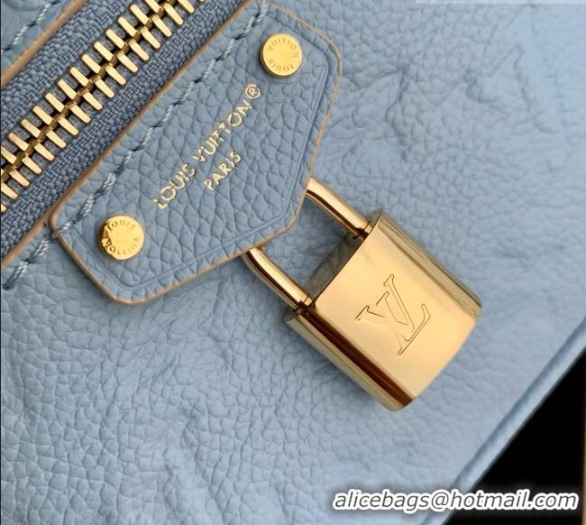 Top Quality Louis Vuitton Vanity Chain Pouch Bag in Blue Cowhide Leather M2A007 2026