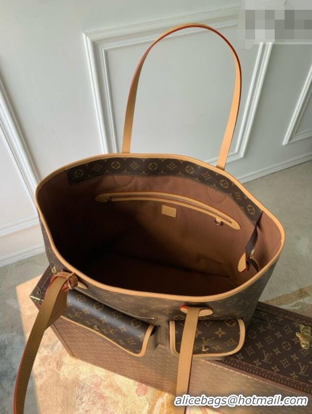 Top Grade Louis Vuitton Nevereverfull Cargo Bag in Monogram Canvas M2A617 Brown 2026
