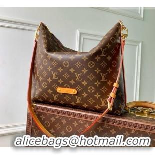 Luxurious Louis Vuitton Vagabond Hobo PM Bag in Monogram Canvas M29596 Brown 2026