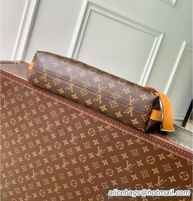 Luxurious Louis Vuitton Vagabond Hobo PM Bag in Monogram Canvas M29596 Brown 2026