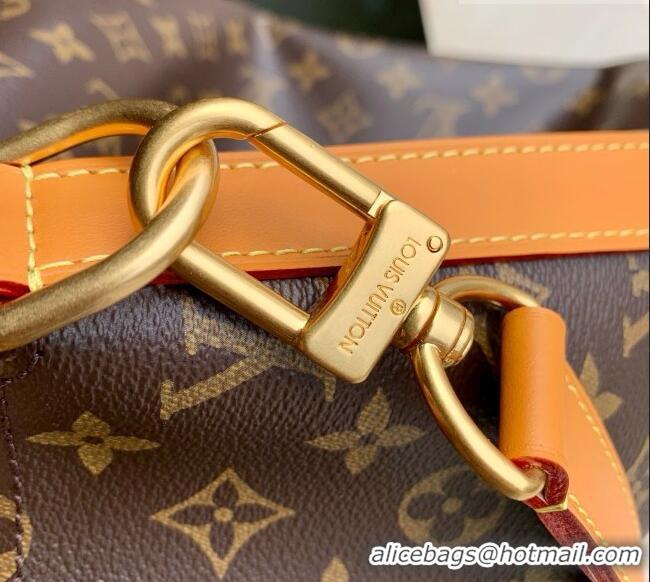 Luxurious Louis Vuitton Vagabond Hobo PM Bag in Monogram Canvas M29596 Brown 2026