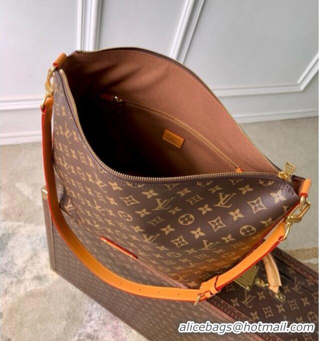 Luxurious Louis Vuitton Vagabond Hobo PM Bag in Monogram Canvas M29596 Brown 2026