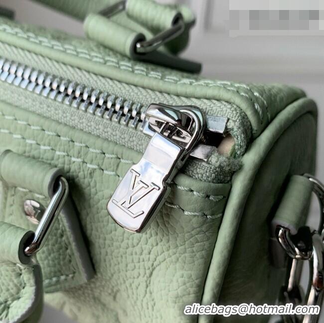 Promotional Louis Vuitton High Summer Nano Speedy Bag in Minty Green Cowhide Leather M2A387 2026