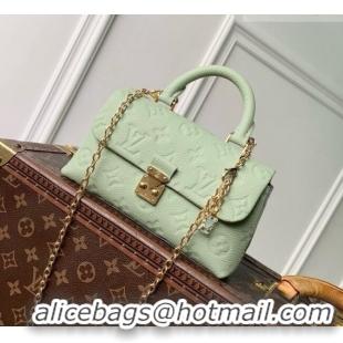 Low Cost Louis Vuitton Nano Madeleine Bag in Minty Green Cowhide Leather M29785 2026