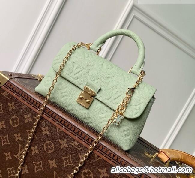 Low Cost Louis Vuitton Nano Madeleine Bag in Minty Green Cowhide Leather M29785 2026