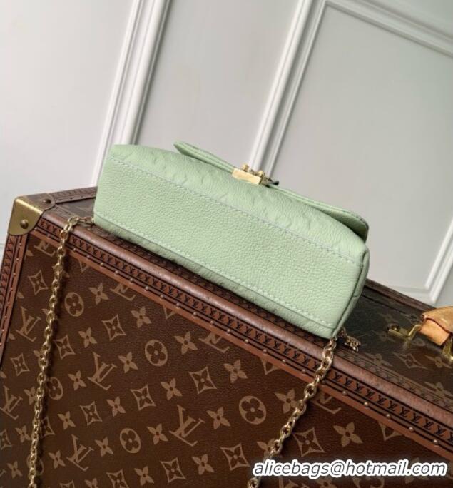 Low Cost Louis Vuitton Nano Madeleine Bag in Minty Green Cowhide Leather M29785 2026