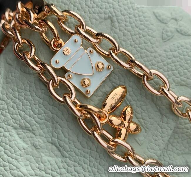 Low Cost Louis Vuitton Nano Madeleine Bag in Minty Green Cowhide Leather M29785 2026