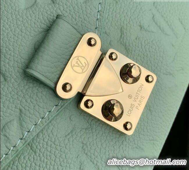 Luxury Cheap Louis Vuitton High Summer Pochette Métis East West Bag in Minty Green Cowhide Leather M2A339 2026