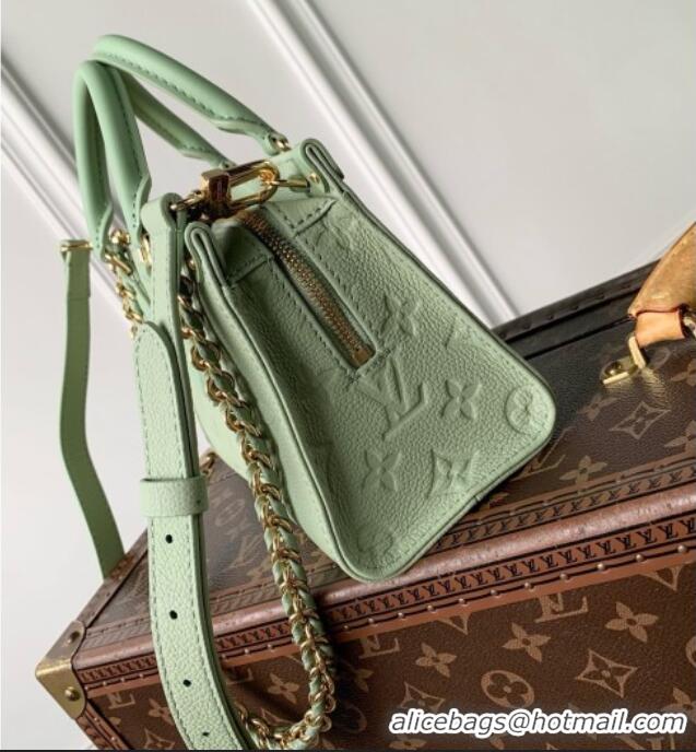 Buy Discount Louis Vuitton OnTheGo East-West Bag in Minty Green Cowhide Leather M2A338 2026