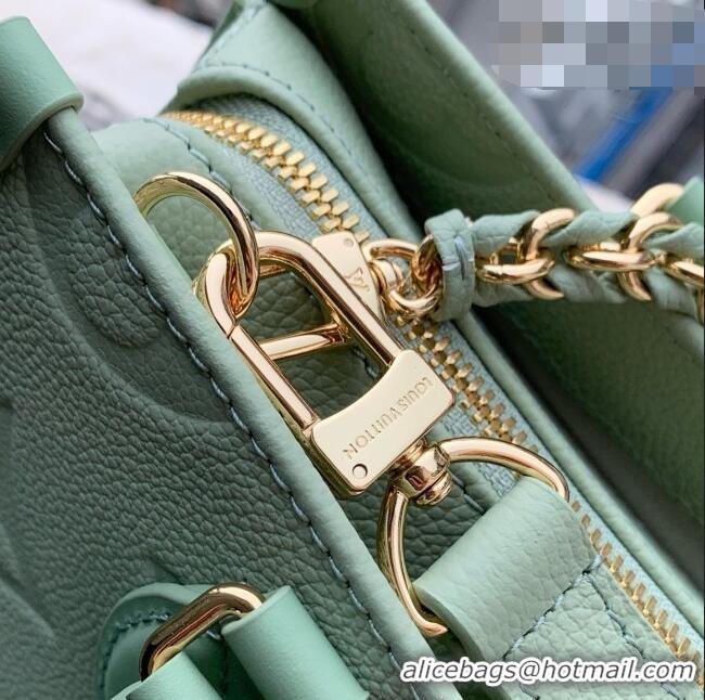 Buy Discount Louis Vuitton OnTheGo East-West Bag in Minty Green Cowhide Leather M2A338 2026