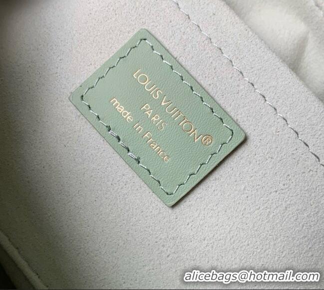 Buy Discount Louis Vuitton OnTheGo East-West Bag in Minty Green Cowhide Leather M2A338 2026