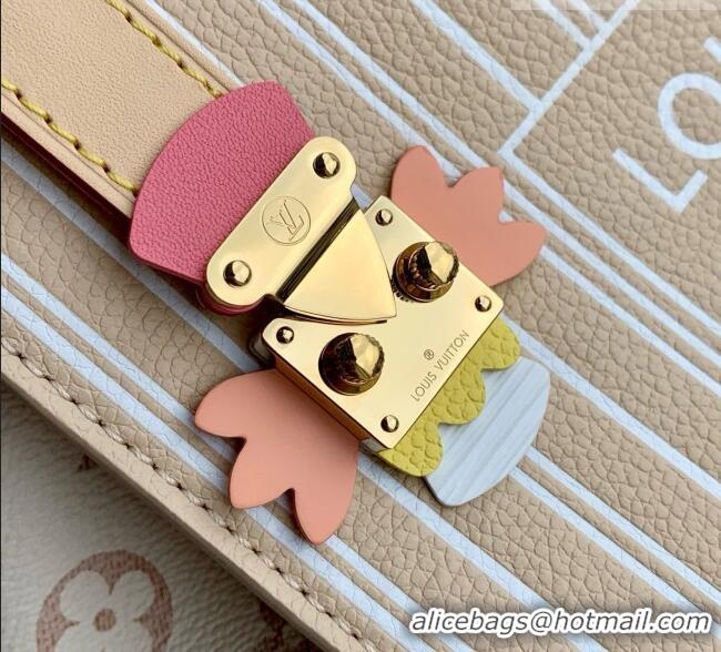 New Fashion Louis Vuitton New Neverfull Inside Out MM Bag in Monogram Dune Canvas M2A095 2026
