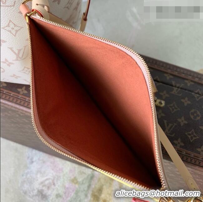New Fashion Louis Vuitton New Neverfull Inside Out MM Bag in Monogram Dune Canvas M2A095 2026