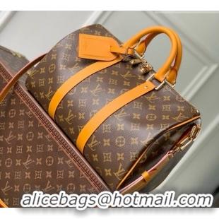 Good Quality Louis Vuitton Keepall Bandoulière 35 Bag in Monogram Archive Canvas M2A210 2026