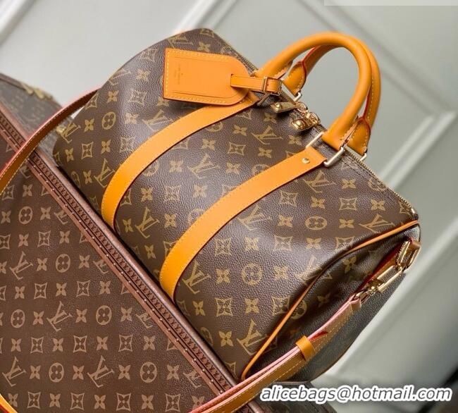 Good Quality Louis Vuitton Keepall Bandoulière 35 Bag in Monogram Archive Canvas M2A210 2026