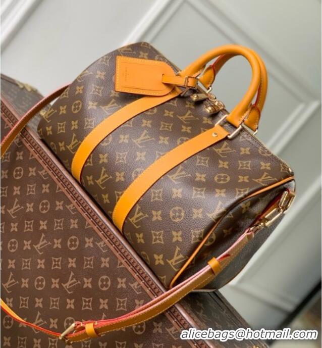 Good Quality Louis Vuitton Keepall Bandoulière 35 Bag in Monogram Archive Canvas M2A210 2026