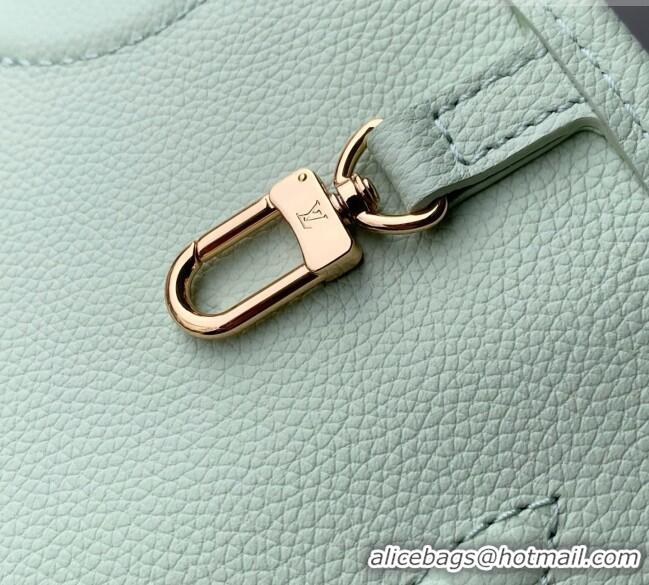 Luxury Cheap Louis Vuitton Neverfull Inside Out BB Bag in Monogram Dune/Minty Green Cowhide Leather M2A465 2026