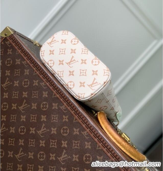 Luxury Cheap Louis Vuitton Neverfull Inside Out BB Bag in Monogram Dune/Minty Green Cowhide Leather M2A465 2026